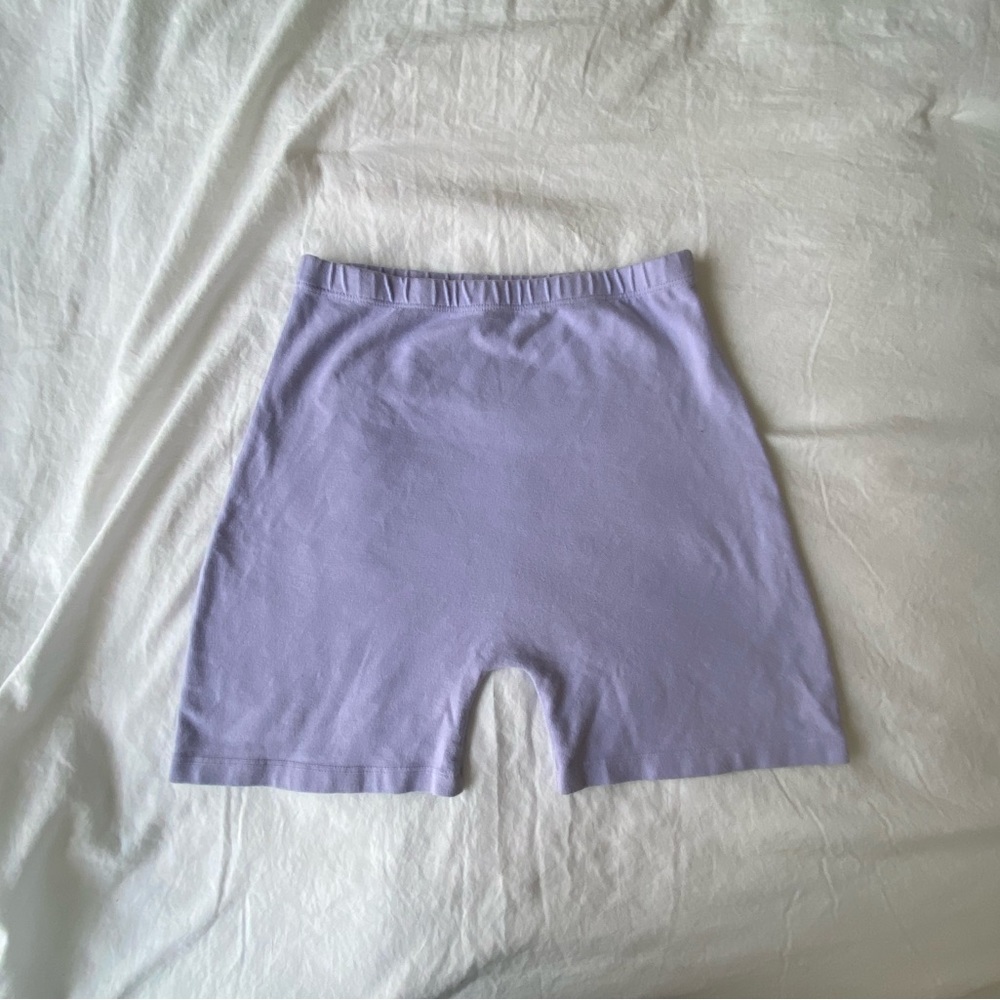 brandy melville purple griffin shorts!